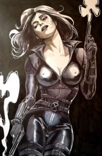 Giuseppe Candita | Marvel - G.Candita - illustrazione originale "Domino" - Page volante - Exemplaire unique | Catawiki