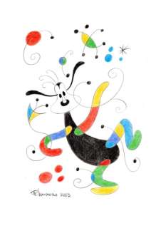 Pasquale Venanzio | Goofy - Surrealist Colour Drawing by Pasquale Venanzio - Page volante | Catawiki