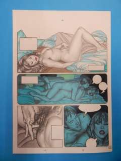Giovanna Casotto | Selen - Tavola Originale Erotica - Giovanna Casotto - Page volante - Exemplaire unique - (1995) | Catawiki