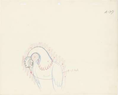 Osamu Tezuka Hand-Drawn Anime Genga "Phoenix 2772" Phoenix | Mandarake (Big Web)
