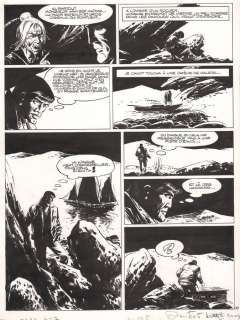 Vance | Bob Morane, planche n°37 Ã  l’encre de Chine de l… | Millon