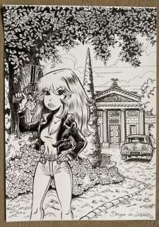 De Lazare, Dragan | De Lazare, Dragan - Dessin original - Rubine - (2022) | Catawiki