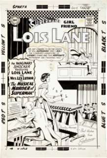 Kurt Schaffenberger Superman‘s Girl Friend Lois Lane #65 Cover Original Art (DC, 1965). Here‘s a Silver Age -