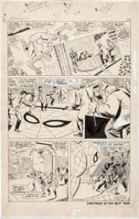 John Romita Sr. and Mike Esposito (as Mickey Demeo) Amazing Spider-Man #51 page 16 Original Art (Marvel, - | Heritage
