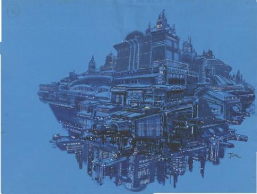 Jean-Claude Mézières | Valérian, Les astéroïdes de Shimballil, illustration | Galerie 9ème Art