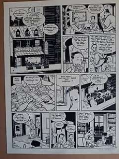 Dupuy-Berberian | Dupuy-Berberian - Planche originale + planche originale crayonnée - Monsieur Jean - (années 1990) | Catawiki