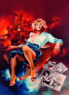 Crisse | PEGGY PRESS COUVERTURE ORIGINALE Ed harmonia Huile sur toile Signé | Kahn et Associés