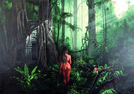 Torton (Jeronaton) | TORTON SUR LE CHEMIN DE PAÃTITI Huile sur toile Signé en bas Ã  droite& | Kahn et Associés