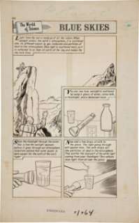 Jack Kirby, Angelo Torres, and George Evans The World Around Us #W30 Undersea Adventure Original Art Group -