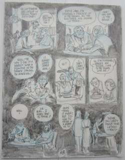 Eisner, Will | Will Eisner - Original Sketch Page (p.68) - To the heart of the storm - (1991) | Catawiki