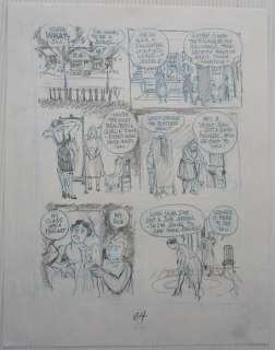 Eisner, Will | Will Eisner - Original Sketch Page (p.64) - Name of the game - (2001) | Catawiki