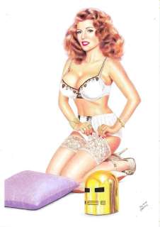 Tim Grayson | Tim Grayson - Original artwork “Rita Hayworth” - Page volante - Exemplaire unique - (2018) | Catawiki