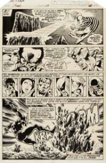 John Byrne and Terry Austin X-Men #119 Page 22 Original Art (Marvel, 1979). The Banshee lost his powers -
