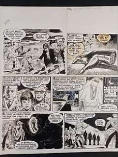 Ken Bulmer, Jesus Blasco - The Steel Claw - Ken Bulmer, Jesus Blasco - Tavola Originale "Artiglio d‘Acciaio" - Exemplaire unique - (1967)