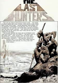 Bernie Wrightson Badtime Stories Complete 7-Page Story "The Last Hunters" Original Art (Graphic Masters, - | Heritage