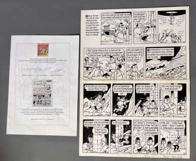 Studio Vandersteen | Vandersteen, Willy + Studio Vandersteen - Originele pagina (p.52) - Suske en Wiske - De witte uil - Page volante - (1972) | Catawiki