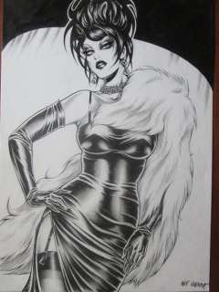 Nik Guerra | Nik Guerra - dessin original "Magenta" | Catawiki