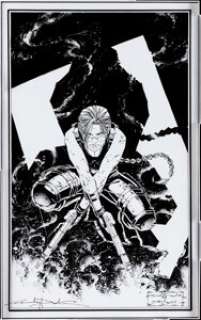 Andy Park and Jonathan Sibal Tomb Raider Gallery Pinup Illustration Original Art (Top Cow/Image, undated). -