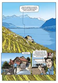 CHRISTIAN MOREILLON _ "Sur la piste du chasselas"_ Tirage page 16 | Galerie Neuf