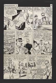 DAREDEVIL-1964 Issue #1 Interior Page | ComicConnect