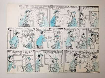 Buth | Buth - Originele pagina - Thomas Pips - Schapen tellen - (1949/1952) | Catawiki