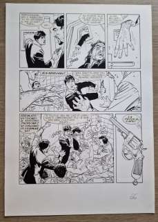 Bruno Brindisi | Dylan Dog n. 242 - Bruno Brindisi - Esecutivo di stampa originale "In nome del padre" - (2006) | Catawiki