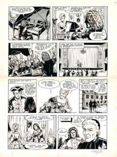 Van Dessel. Planche originale Jean-Philippe Rameau | BDEnchères