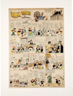 Martin Branner | Winnie Winkle, The Breadwinner sunday du 25 novembre 1924 | Galerie 9ème Art