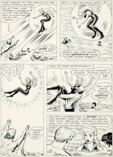 Nick Cardy Aquaman #11 Story Page 5 Mera Original Art (DC, 1963)....