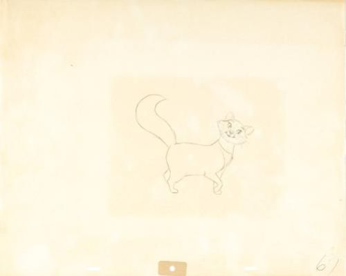 Studio Disney - Animation | Les Aristochats, Duchess , dessin d’animation, 1970 | Galerie 9ème Art