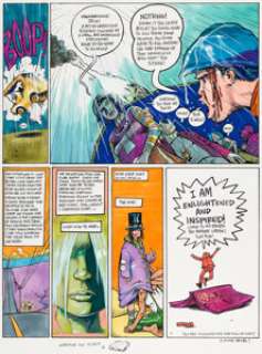 Jamie Hewlett Dateline Magazine #40 Story Page 8 Tank Girl Original Art (Deadline Publications, 1992).
 ... | Heritage