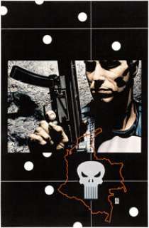 Tim Bradstreet The Punisher #14 Cover Original Art (Marvel, 2002)....