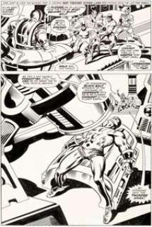  - Rich Buckler and Joe Sinnott Fantastic Four #159 Story Page 6 Medusa and Black Bolt Original Art (Marvel, 1975)....
