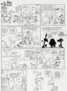 Zep (Philippe Chappuis) Titeuf Tome 8 Â« LÃ¢chez-moi le slip Â» Planche 2 Â« Va te faire manipuler Â», (Glénat 2008).... | Heritage