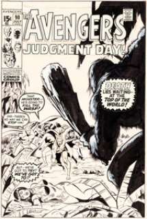 Sal Buscema Avengers #90 Cover Original Art (Marvel, 1971).... | Heritage