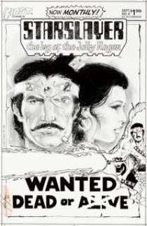  - Mike Grell Starslayer #8 Cover Original Art (First Comics, 1983)....