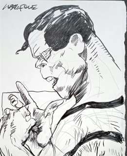 Liberatore, Tanino | Liberatore, Tanino - Original drawing - RanXerox | Catawiki