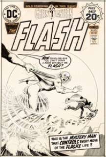 Nick Cardy Flash #228 Cover Original Art (DC, 1974).... | Heritage