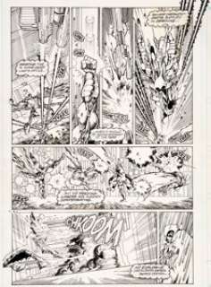 Stephen Platt and Chris Ivy Marc Spector: Moon Knight #55 Story Page 18 Original Art (Marvel, 1993)....