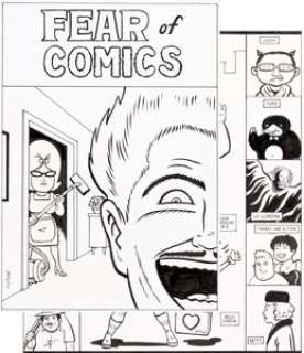 Gilbert Hernandez Complete Love and Rockets #17 Fear of Comics Trade Paperback Front and Back Cover Or... (Total: 2 Comic Books)