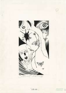 Suehiro Maruo Hand-Drawn Illustration "Kyoto Curse"