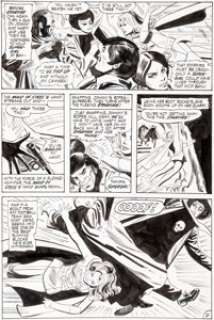 Mike Sekowsky and Henry Scarpelli - Adventure Comics #407 Story Page 21 Original Art (DC, 1971).