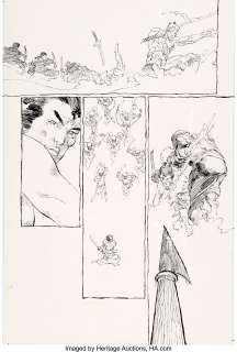 Frank Miller - Ronin #5 Story Page 20 Original Art (DC, 1983).
