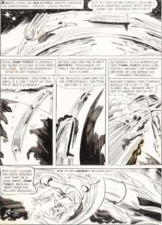 Mike Sekowsky and Bernard Sachs Justice League of America #3 Story Page 11 Martian Manhunter...