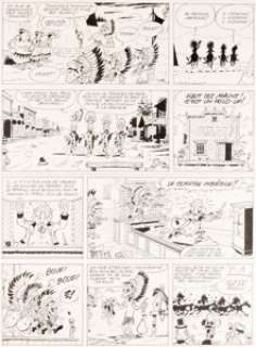 Achdé - Les Aventures de Lucky Luke, La Corde Au Cou #2 Planche 29 (Lucky Comics, 2006). Achdé Les Aventures de Lucky Luke, La Corde Au Cou #2 Story Page 29 Original Art (Lucky Comics, 2006).