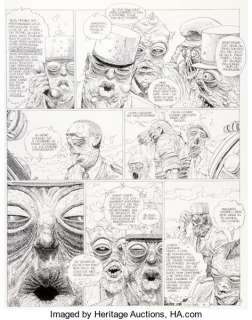 Enki Bilal | La Croisière des Oubliés Planche 33 (Dargaud, 1975). Enki Bilal La Croisière des Oubliés Story Page 33 Original Art (Dargaud, 1975). | Heritage