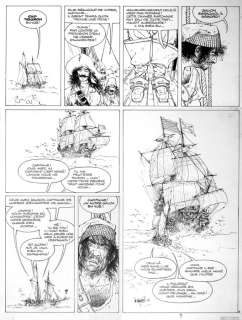 William Vance | Vance - Planche originale (p.3) Le Dieppois - Publication dans Super Tintin n°36 Brigands - (1986) | Catawiki