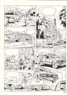 Krings, Jean-Marc | Krings, Jean-Marc - Planche originale - Bob & Bobette (Hommage) T3 - Le Reboutant rebouteux - (2019) | Catawiki