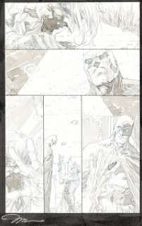 Lee, Jim - Giuseppe Camuncoli and Jim Lee Batman Europa #1 Story Page 27 Original Art (DC, 2016)...