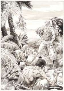 Buscema, John - John Buscema and Sonny Trinidad Savage Sword of Conan #21 Story Page 5 (Marvel, 1977)....